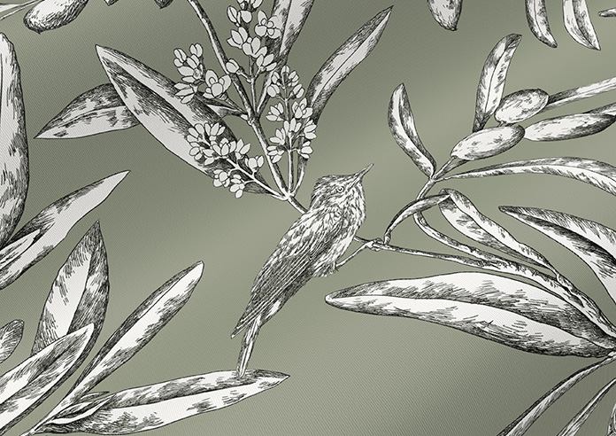 Aviary, Spruce - Roller Blind - Image 4